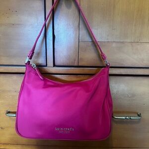 Kate Spade New York New Nylon Small Shoulder Bag Vermillion